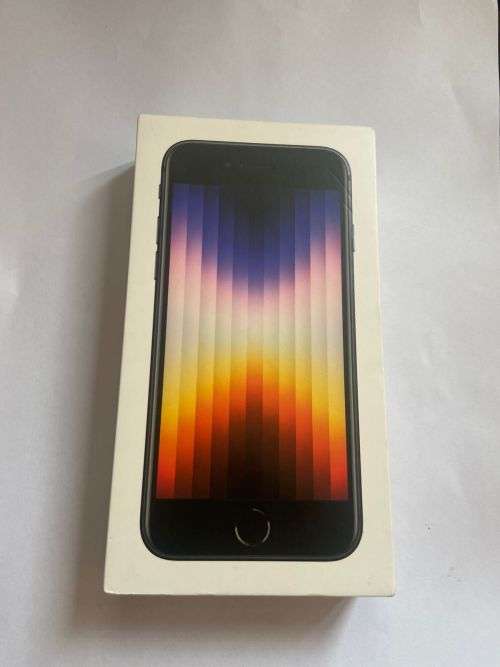 Brand New iPhone SE Midnight 64GB 2022
