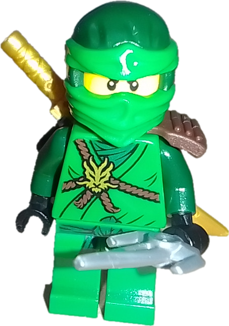 LEGO® Ninjago Lloyd (Honour Robe) with weapons
