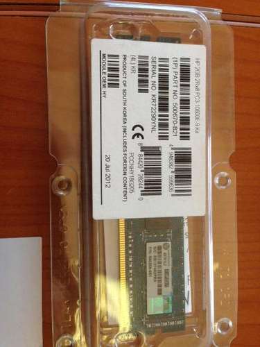 HP 2GB PC3-10600 ECC RAM Kit