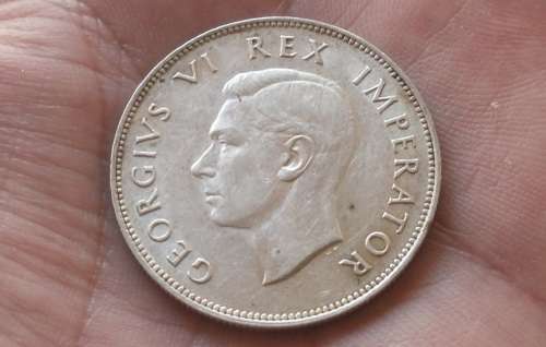 2.5 Shilling (Half Crown) Union Of South Africa - 1942