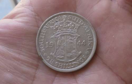 2.5 Shilling (Half Crown) Union Of South Africa - 1944