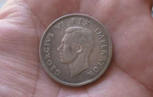 2.5 Shilling (Half Crown) Union Of South Africa # 1943