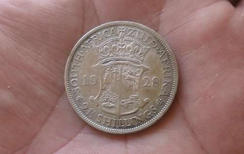 2.5 Shilling (Half Crown) Union Of South Africa - 1928