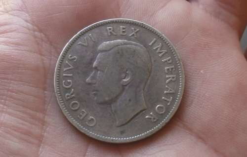 2.5 Shilling (Half Crown) Union Of South Africa - 1945