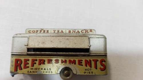 Match box refreshments canteen near mint condition