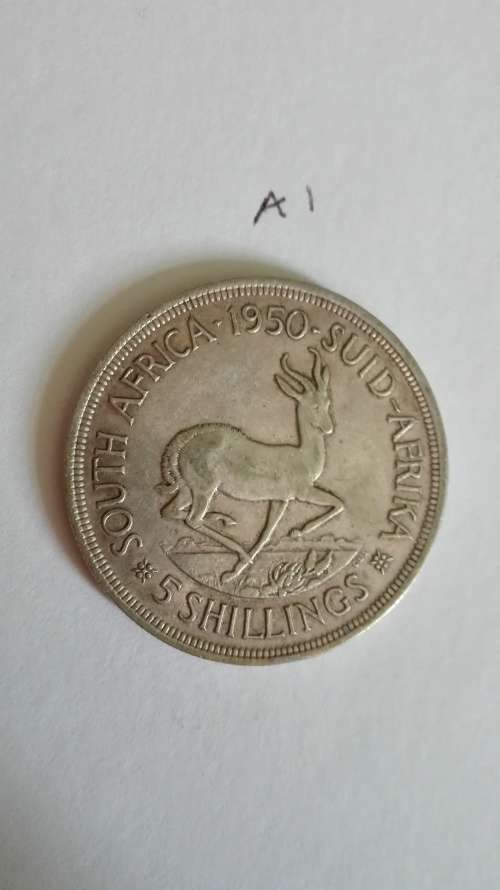 1950 5 shilling.  A1