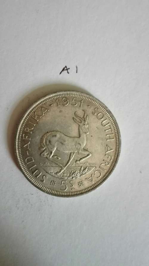 1951 5 shilling A1