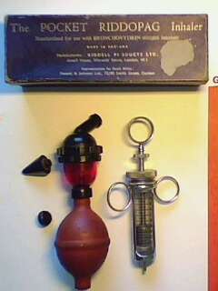 Some old medical equitment.