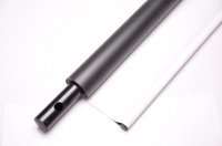 PVC Black & White Backdrop Reversible - 3.0m X 6m PVC