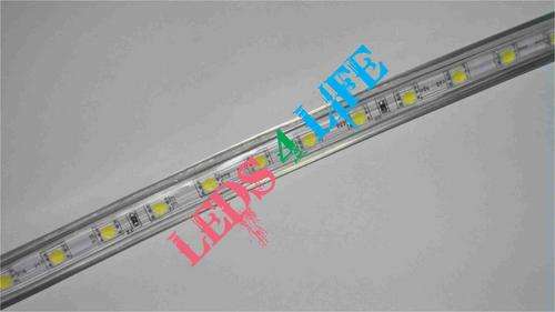 240VAC LED STRIP LIGHT 5050 SMD (3 chip) 14.4W - HIGH DURABLE COOL WHITE - R325.00 FOR 5 METERS