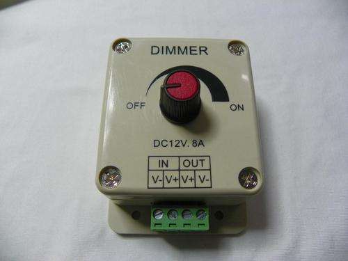 96 Watt Manual LED dimmer DC 12v 8A