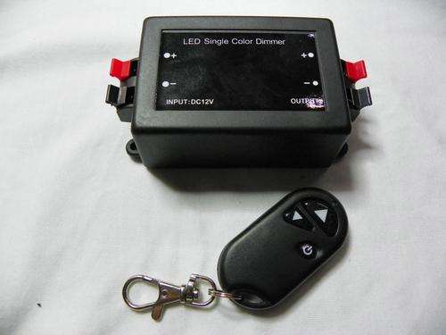 72 Watt LED dimmer with remote DC 12v 6A