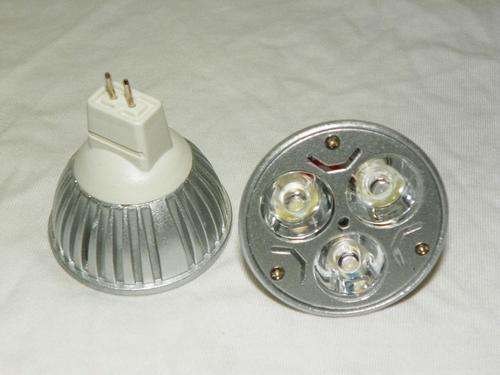 3w LED down light MR16 base 12V AC/DC -  White - FREE SHIPPING