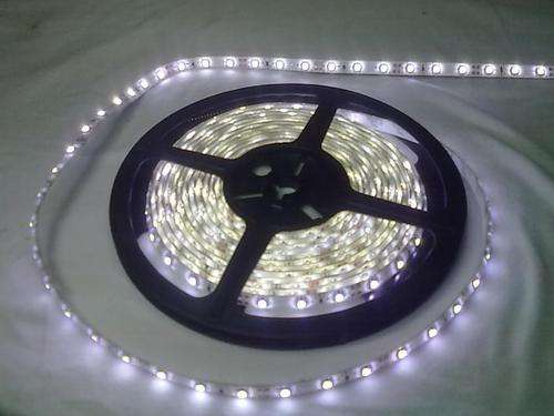 LED strip light 3528 SMD - 60LED's/meter - WATERPROOF high bright pure white