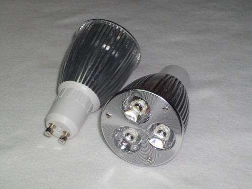 9 watt LED downlight GU10 base 220VAC - Cool White