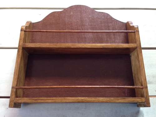 Two shelf Spice rack - 38 x 38 x 6.5cm