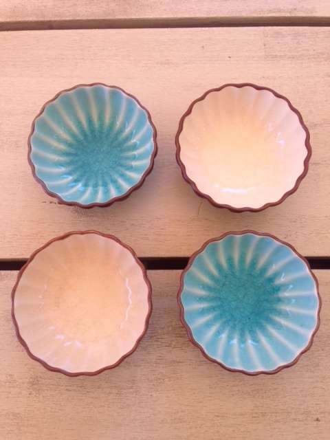 Four Small Serving Bowls