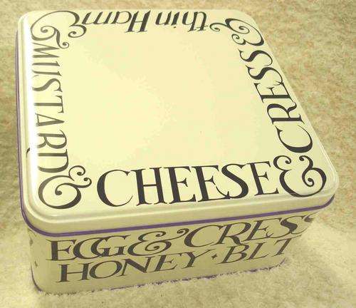 Square sandwich tin - 20 x 20 cm