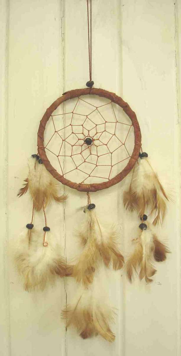 Brown suede 12 cm Dreamcatcher