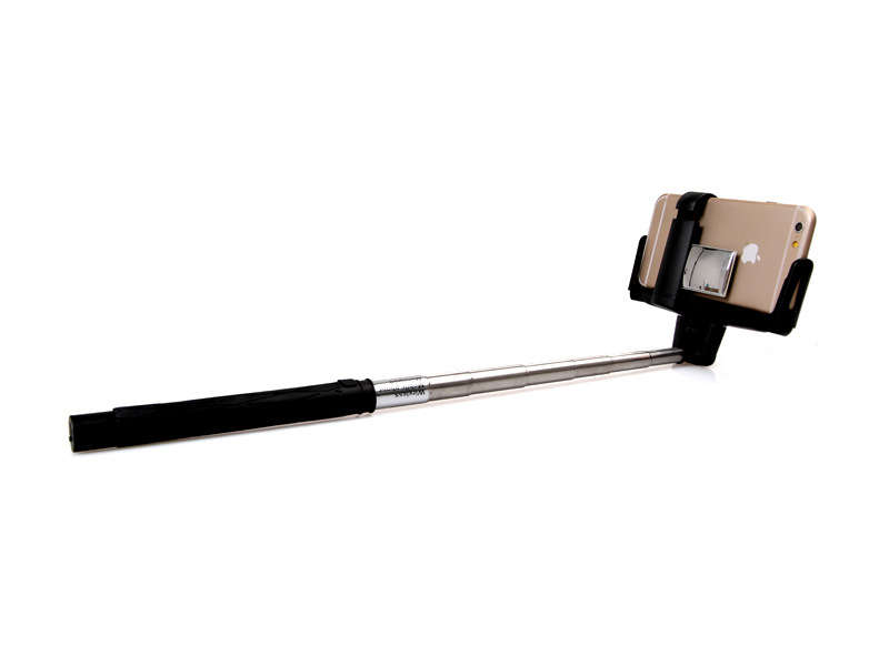 Selfie Stick with Built-in Bluetooth Remote