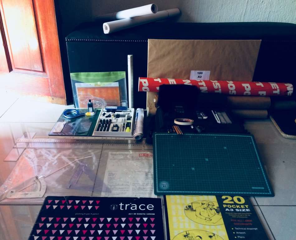 Architectural Drafting / Drawing Set