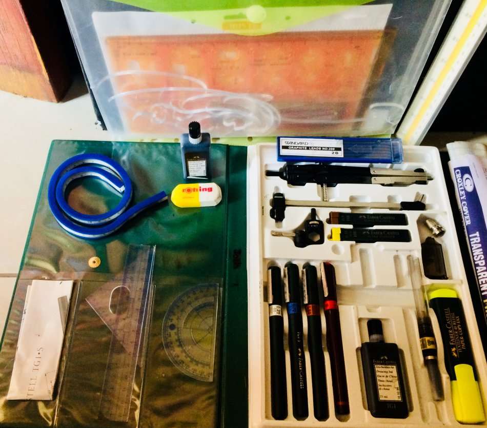 Architectural Drafting / Drawing Set