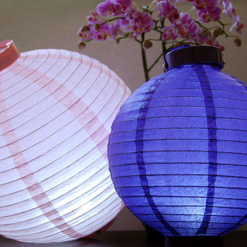 Battery Operated Round Lanterns R25