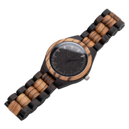 BOBOBIRD 100% Zebra Wood - Walnut & Ebony