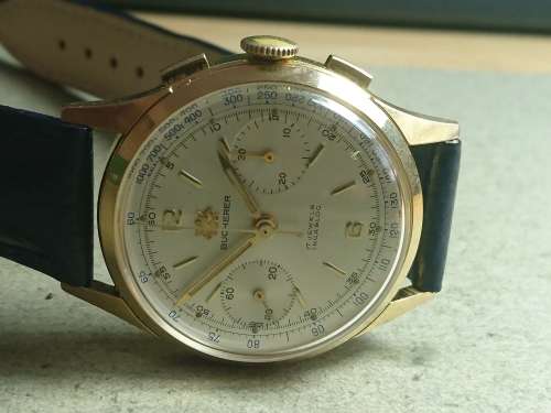 Beautiful !! BUCHERER Chronograph mechanical