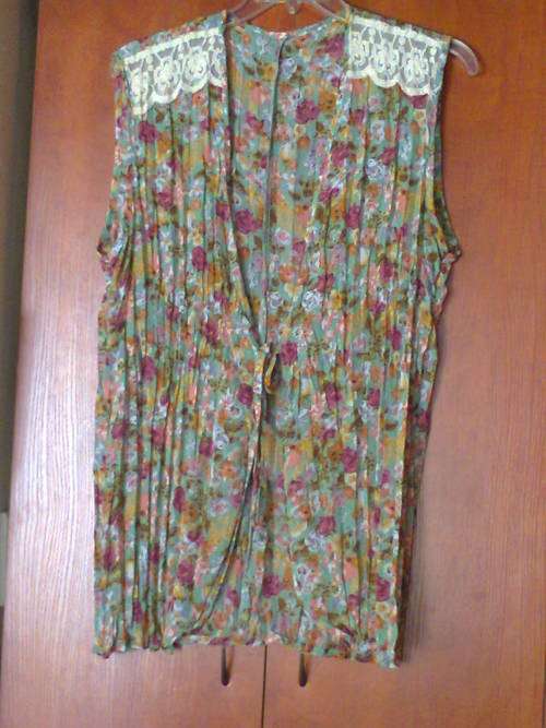 LONG PERMANENT CREASED TOP - XL / XXL