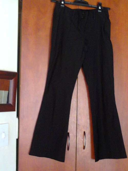 BLACK STRETCH PANTS - OASIS/FOSCHINI  8