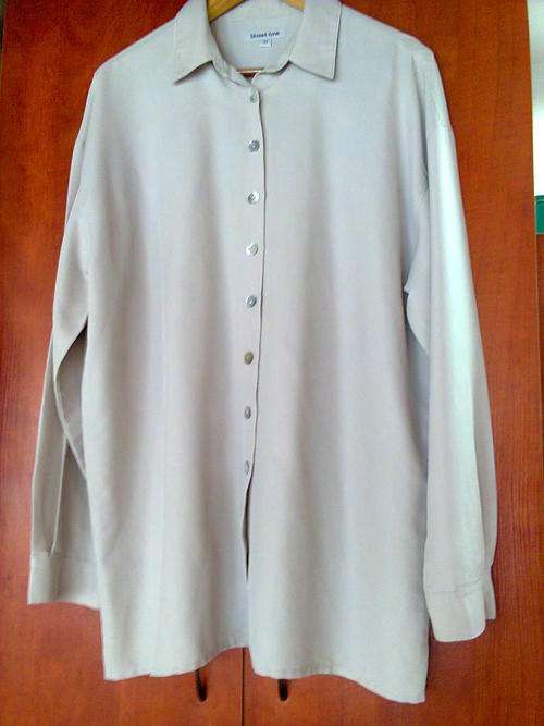 BEIGE LONG SLEEVE SHIRT - SIZE 42