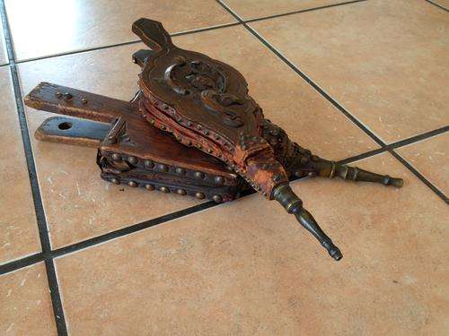 Pair of Old Leather Bellows