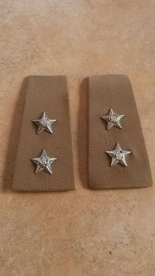 SADF Lieutenant rank epaulettes