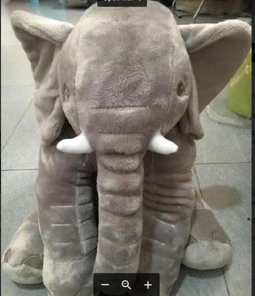 NEW* 60X50X28CM ELEPHANT PILLOW/TOY/CUDDLE BUDDY