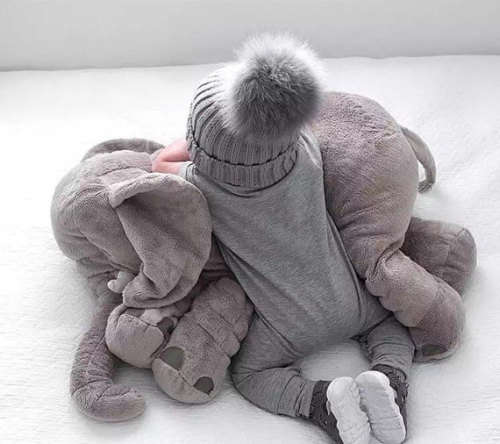 Elephant Plush Pillow