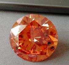 Cubic Zirconia +- 3.0 carat Cabochons, Grade A, Faceted, Diamond Excellent !!! R each