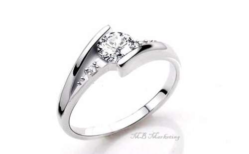 925 Sterling Silver 1.25 CT sim  DIAMOND RING....Size 8 to 17