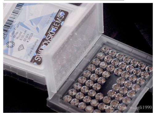 925 sterling silver engagement Ring 6 Claws 5mm AAA Swiss Arrows CZ Diamond