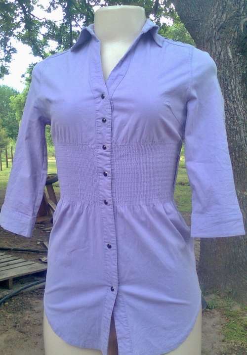 PURPLE LADIES TOP (NEW) - SIZE: MEDIUM