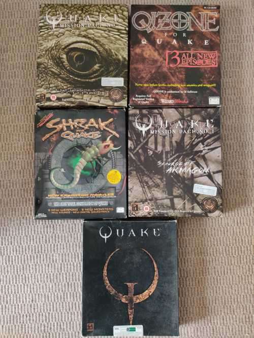 Retro collector's pc games (big box games)