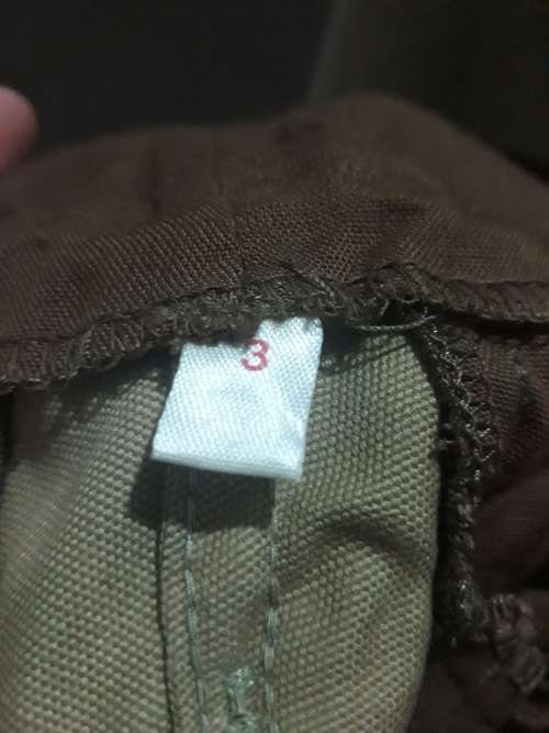 KOEVOET CAMOUFLAGE UNIFORM PANTS, SIZE 3 89/78cm or 35/30 in inches (NEW) - ORIGINAL-