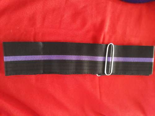 RHODESIAN CORPS OF CHAPLAINS STABLE BELT-SCARCE-UNUSED CONDITION-EXTENDED LENGTH 126CM (Large)