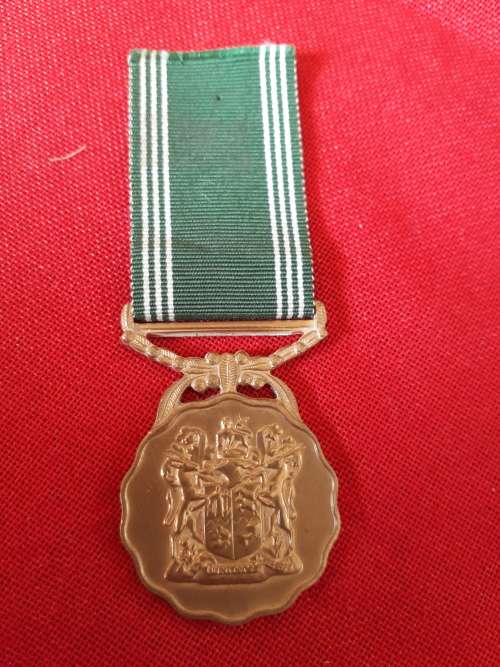 SADF Medal, 30 Years faithfull service- permanent force- *full size. no number*