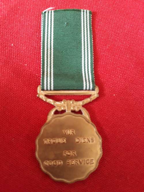 SADF Medal, 30 Years faithfull service- permanent force- *full size. no number*