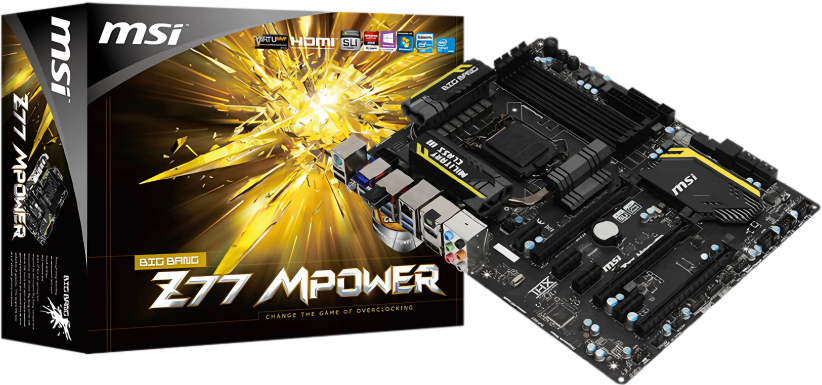 Motherboard Combo: 500W Power supply, MSI Motherboard, Hard Drive, CPU Fan, Wireless Connector
