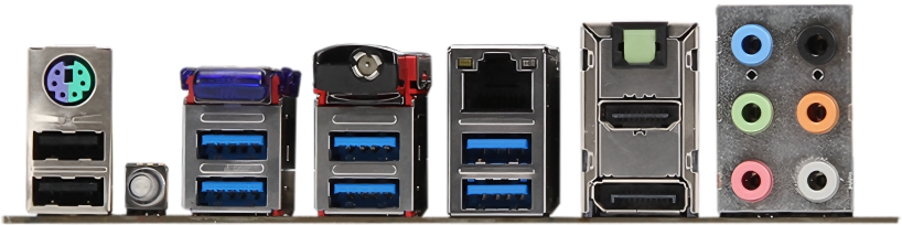 Motherboard Combo: 500W Power supply, MSI Motherboard, Hard Drive, CPU Fan, Wireless Connector