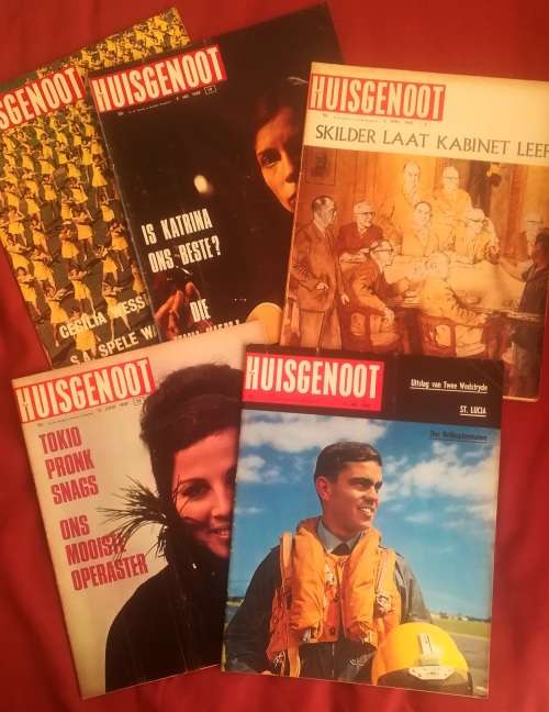 5 x Huisgenoot: 1969