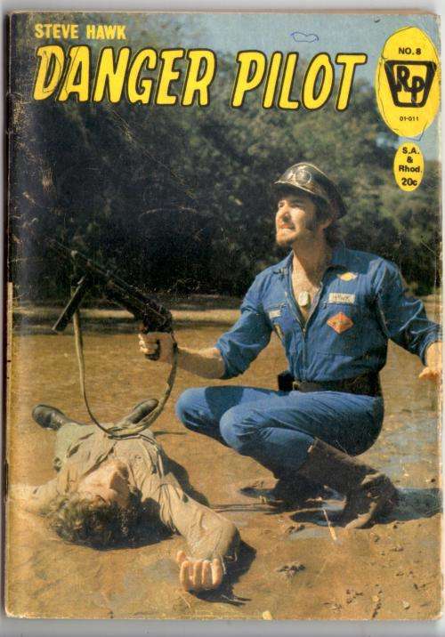 DANGER PILOT nr 8 fotoverhaal/fotoboek/photo story - SKAARS