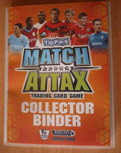 Match Attax 09/10 - Collectors Binder - Brand New with Complete Arsenal Team and Limited Edition